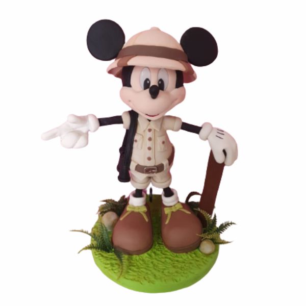 Mickey Safari escultura Biscuit